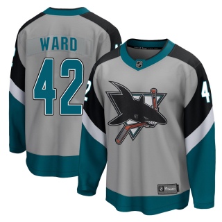 Men's Joel Ward San Jose Sharks Fanatics Branded 2020/21 Special Edition Jersey - Breakaway Gray