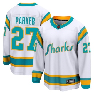 Men's Scott Parker San Jose Sharks Fanatics Branded Special Edition 2.0 Jersey - Breakaway White