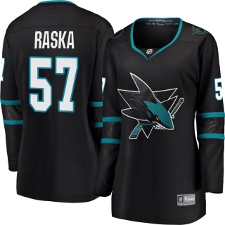 Women's Adam Raska San Jose Sharks Fanatics Branded Alternate Jersey - Breakaway Black