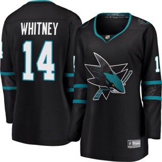 Women's Ray Whitney San Jose Sharks Fanatics Branded Alternate Jersey - Breakaway Black