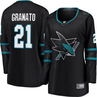Women's Tony Granato San Jose Sharks Fanatics Branded Alternate Jersey - Breakaway Black