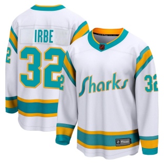 Youth Arturs Irbe San Jose Sharks Fanatics Branded Special Edition 2.0 Jersey - Breakaway White