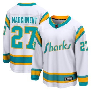 Youth Bryan Marchment San Jose Sharks Fanatics Branded Special Edition 2.0 Jersey - Breakaway White