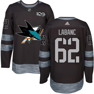 Youth Kevin Labanc San Jose Sharks 1917- 100th Anniversary Jersey - Authentic Black