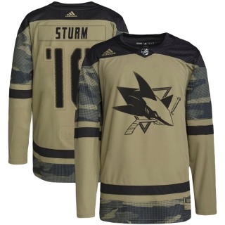 Youth Marco Sturm San Jose Sharks Adidas Military Appreciation Practice Jersey - Authentic Camo