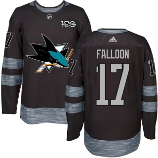 Youth Pat Falloon San Jose Sharks 1917- 100th Anniversary Jersey - Authentic Black